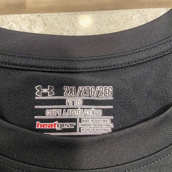 University of Maryland Terps Under Armour Heat Gear Long Sleeve Men's Shirt—XXL - Picture 4 of 8